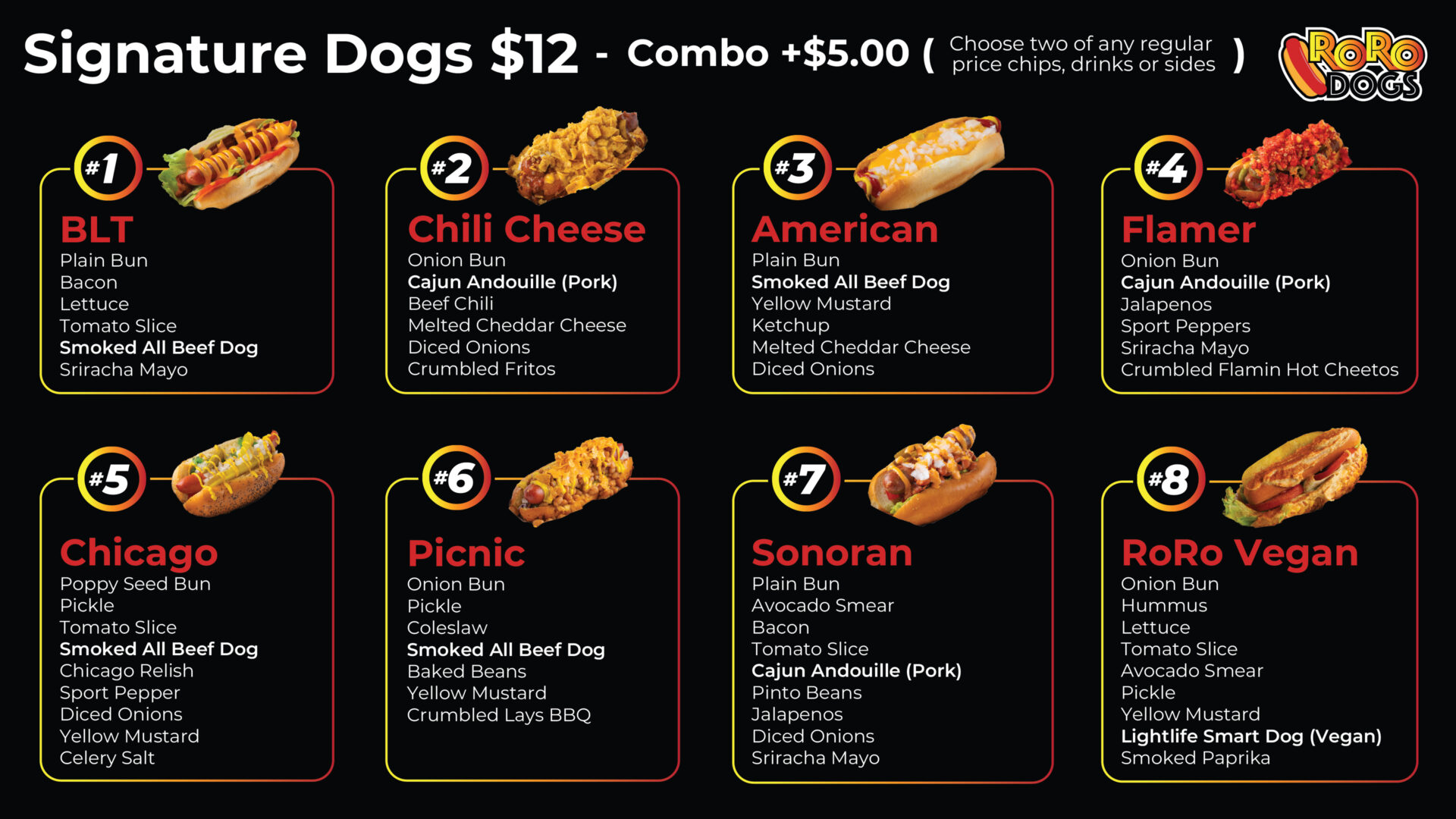 Roro Dogs Menu for TV 3-16-26-01