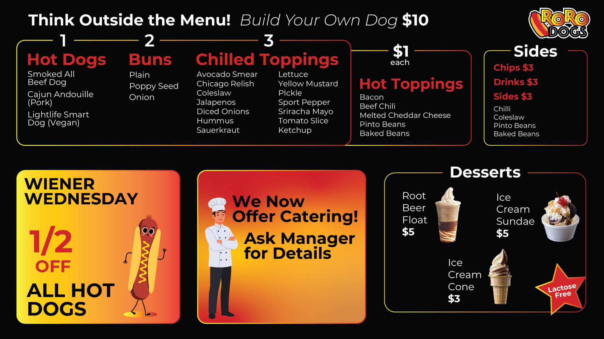 Roro Dogs Menu for TV 3-16-26-02